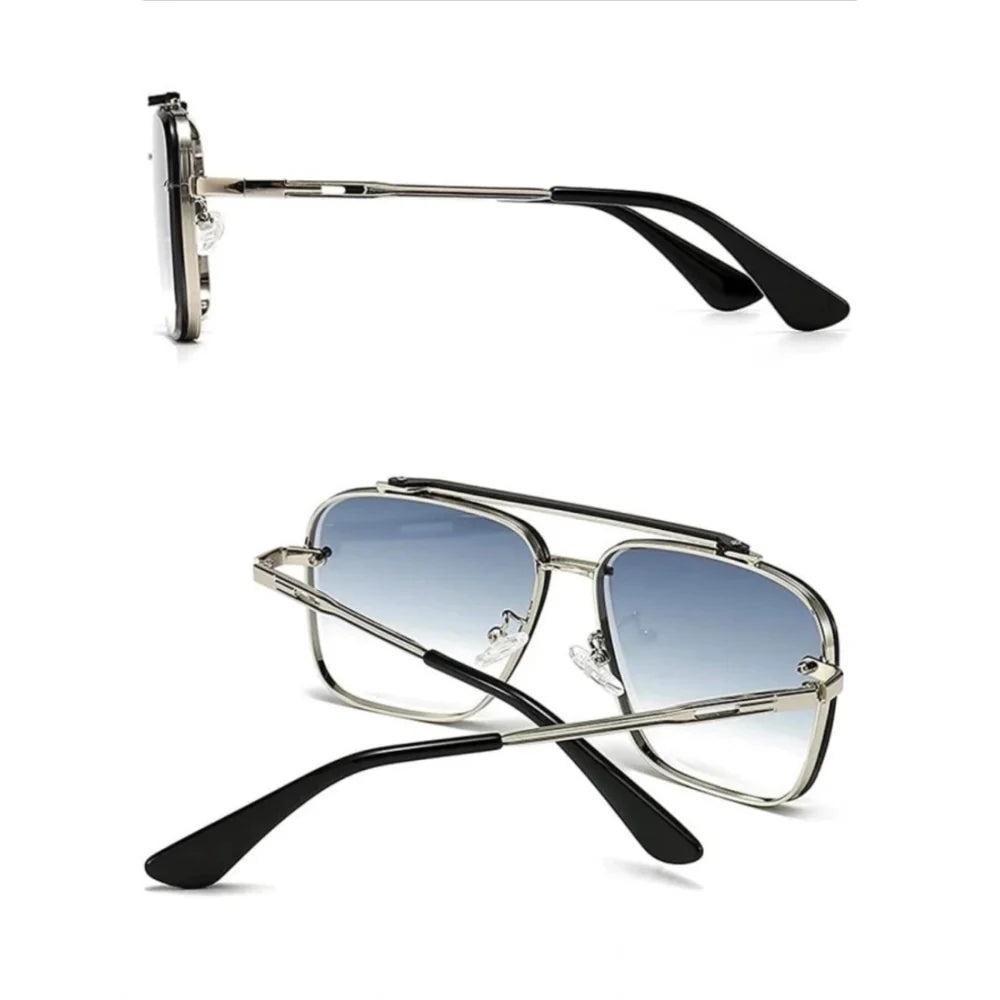 CURIVA 'Apex' Blue Lens Aviator