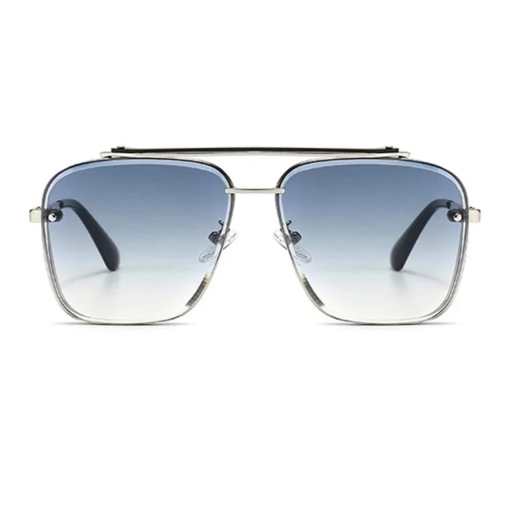 CURIVA 'Apex' Blue Lens Aviator