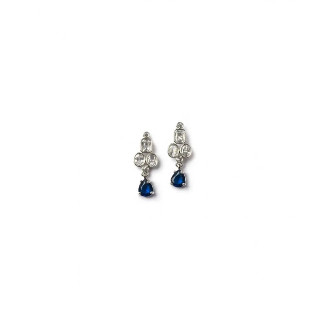 Celeste Midnight Sapphire Strand & Drop Pendant Set